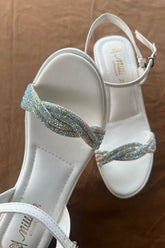 MILLI SHOES - Wedge Heel Sandals - White